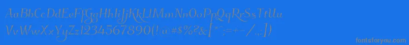Подробнее о шрифте Kleymissky0283 Шрифт Kleymissky0283 – серые шрифты на синем фоне