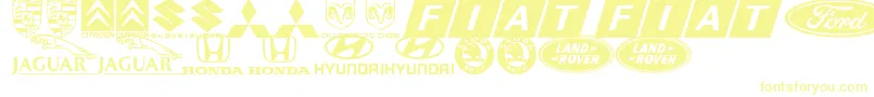 LogocarsbatsTfb Font – Yellow Fonts