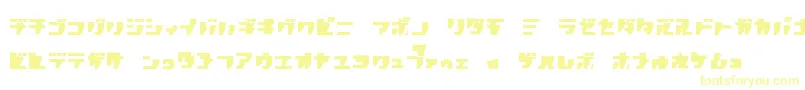 Rpgk-fontti – keltaiset fontit