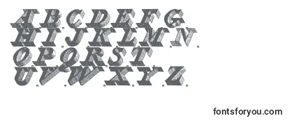 Обзор шрифта Engravie