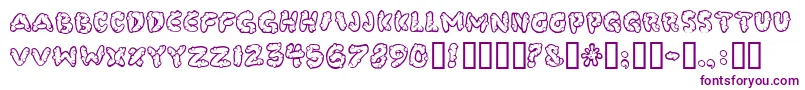 Poocorny Font – Purple Fonts