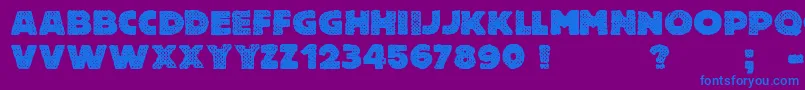 Más sobre la fuente FreeThinkingsMurder fuente FreeThinkingsMurder – Fuentes Azules Sobre Fondo Morado