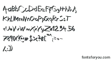  Xaligraphy font