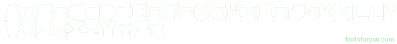 RexicRegular Font – Green Fonts on White Background