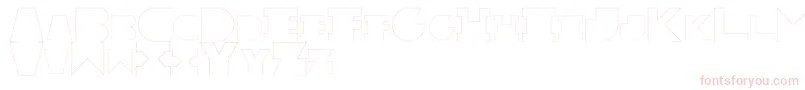 RexicRegular Font – Pink Fonts on White Background