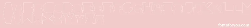 RexicRegular Font – White Fonts on Pink Background