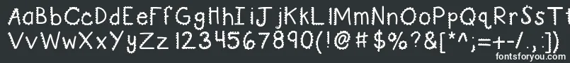 Kbturninggears Font – White Fonts