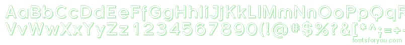 Sfflorencesansshaded Font – Green Fonts