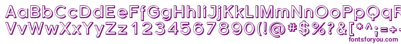 Sfflorencesansshaded Font – Purple Fonts