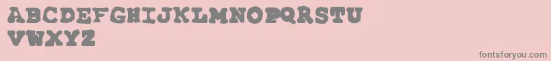 FarAwaySoClose Font – Gray Fonts on Pink Background