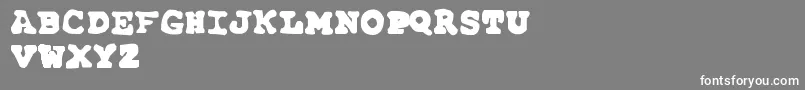 FarAwaySoClose Font – White Fonts on Gray Background