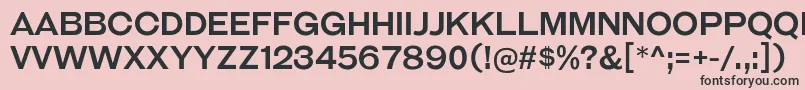 GalderglynnTitlingRg Font – Black Fonts on Pink Background