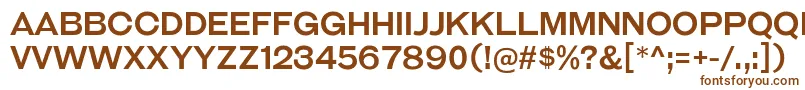GalderglynnTitlingRg Font – Brown Fonts on White Background