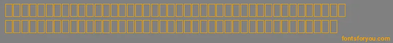 Шрифт WpMathb – оранжевые шрифты на сером фоне