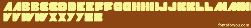 Más sobre la fuente MadeInEarth fuente MadeInEarth – Fuentes Amarillas Sobre Fondo Marrón