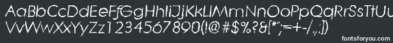LiterarandomItalic Font – White Fonts