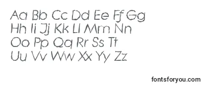 Обзор шрифта LiterarandomItalic
