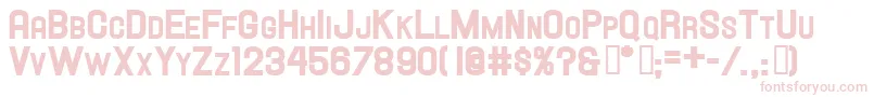 Hallandalescheavy Font – Pink Fonts