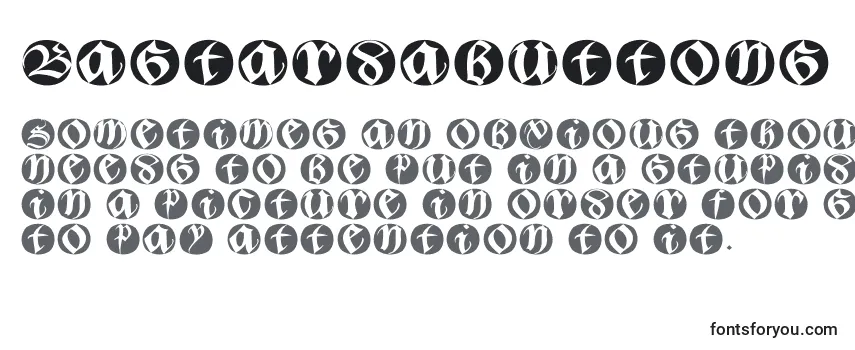Review of the Bastardabuttons Font