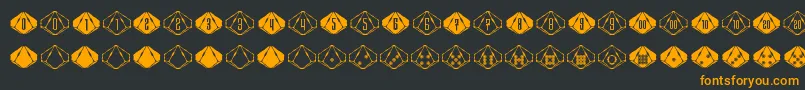 En savoir plus sur la police SteampipsD10 Police SteampipsD10 – polices orange sur fond noir