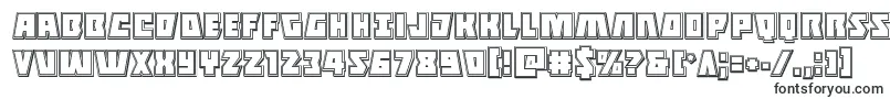 Шрифт Halfshellheroengrave – трафаретные шрифты