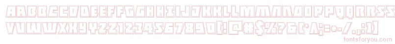 Halfshellheroengrave Font – Pink Fonts on White Background