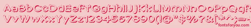 PenicMasturbata Font – Red Fonts on Pink Background