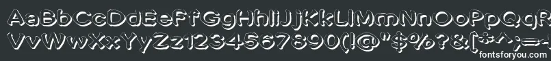 PenicMasturbata Font – White Fonts on Black Background