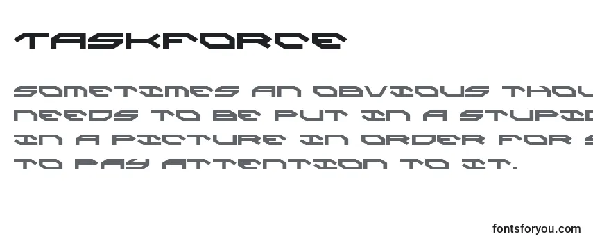 Taskforce-fontti