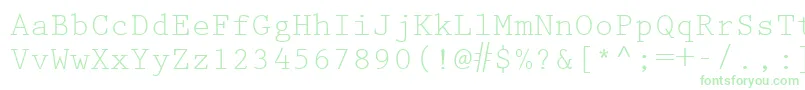 KeyboardEliteSsi-Schriftart – Grüne Schriften
