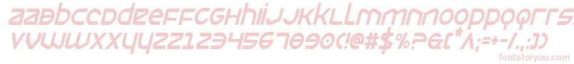 フォントOpiliocondital – ピンクのフォント