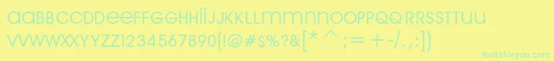 Lisätietoja ArriпїЁreGarde-fontista ArriпїЁreGarde-fontti – vihreät fontit keltaisella taustalla