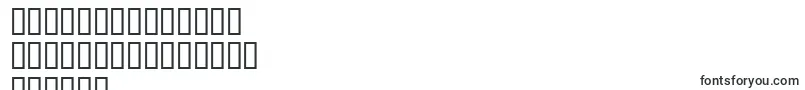 フォントKrFleurFlairLines2 – ビルマ語の文字