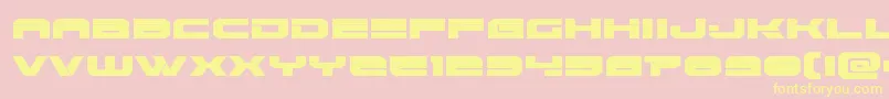 Eridanus Font – Yellow Fonts on Pink Background