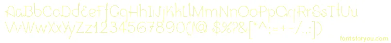 Opalo Font – Yellow Fonts