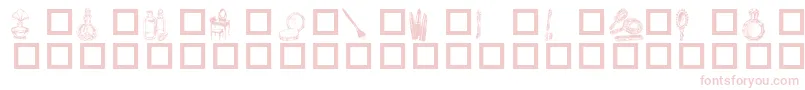 Toiletries Font – Pink Fonts