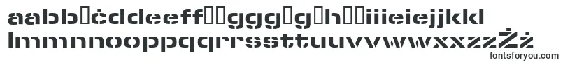 MicrostencilBlackRegular Font – Maltese Fonts