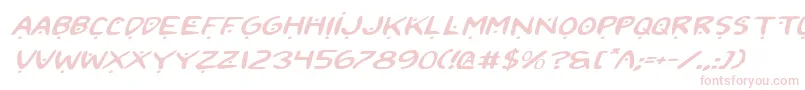More about 2toon2ExpandedItalic Font 2toon2ExpandedItalic Font – Pink Fonts on White Background
