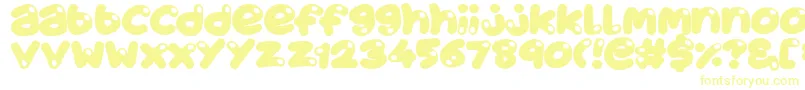 JuicyFruity Font – Yellow Fonts