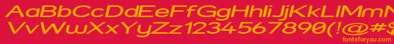 More about Strexpi Font Strexpi Font – Orange Fonts on Red Background