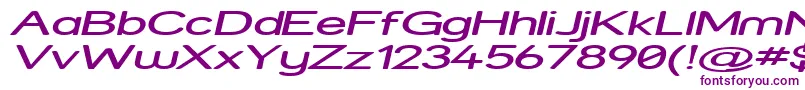 Strexpi Font – Purple Fonts on White Background