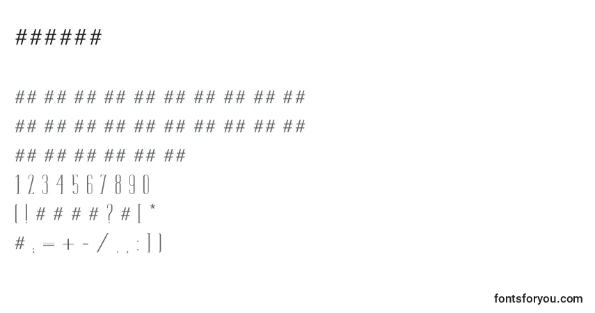 Tamila-fontti – aakkoset, numerot, erikoismerkit