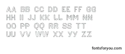 HandStencil Font