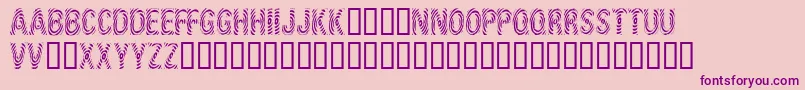 IdSupernovasw-Schriftart – Violette Schriften auf rosa Hintergrund