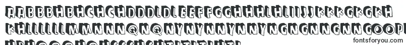 Шрифт Zupagargonizert – сесото шрифты