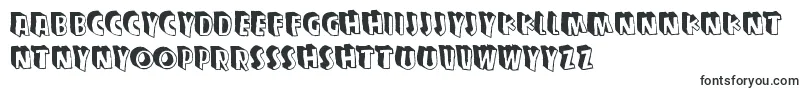 Zupagargonizert-Schriftart – ruandische Schriften