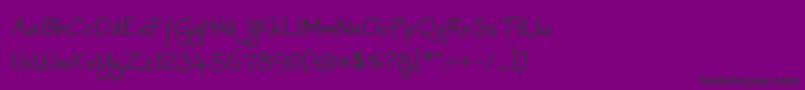 WorstveldBold Font – Black Fonts on Purple Background