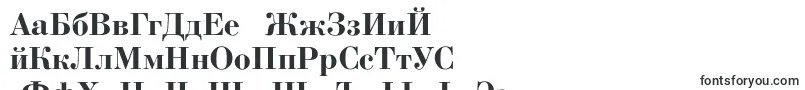Bodonib-Schriftart – russische Schriften
