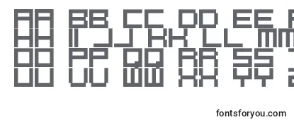 Обзор шрифта Pixelcaps