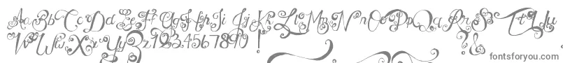 MtfUnderYourSkin Font – Gray Fonts